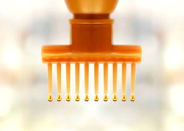 130ml Hair Comb Applicator Bottle for Dye & Oil
