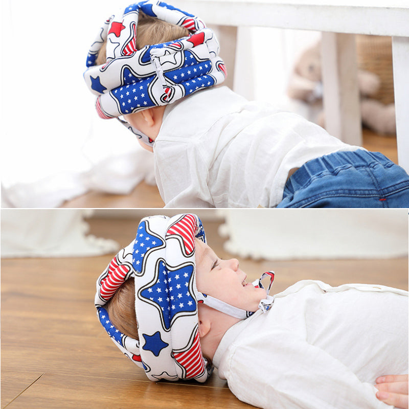 Baby Safety Helmet Adjustable Anti-Collision Head Protector - 1Pc