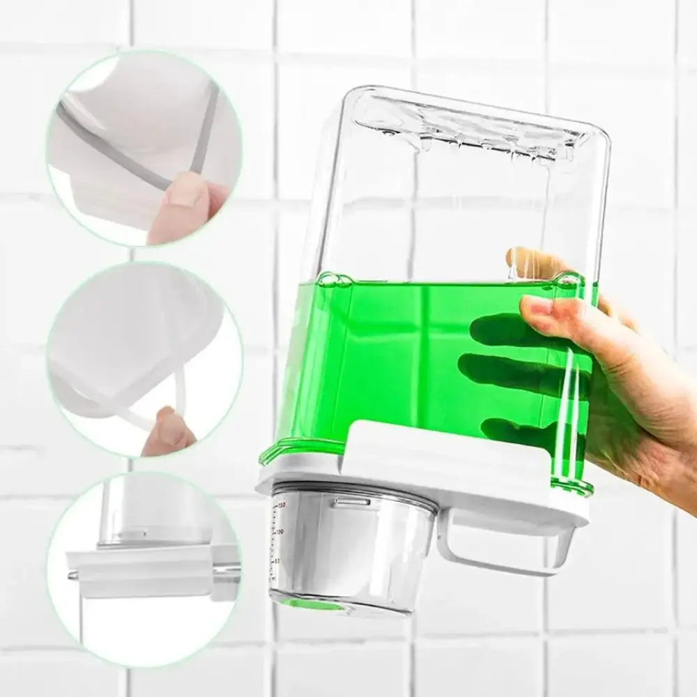Portable Washing Powder Dispenser with Measuring Cup