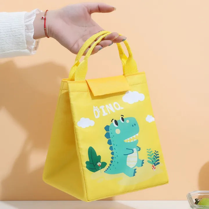 Leak-Proof Panda & Dinosaur Thermal Lunch Bag
