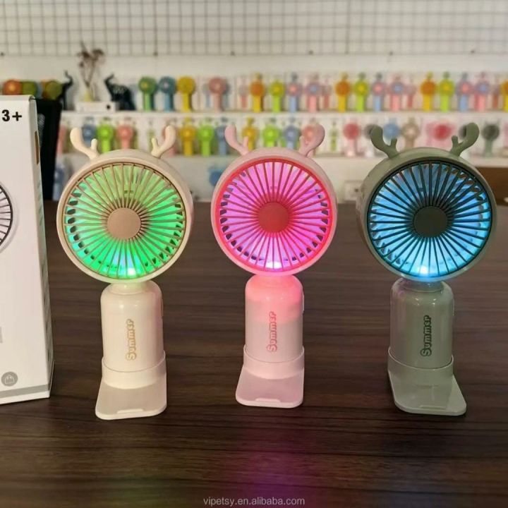 Mini USB Rechargeable Foldable Fan for Kids