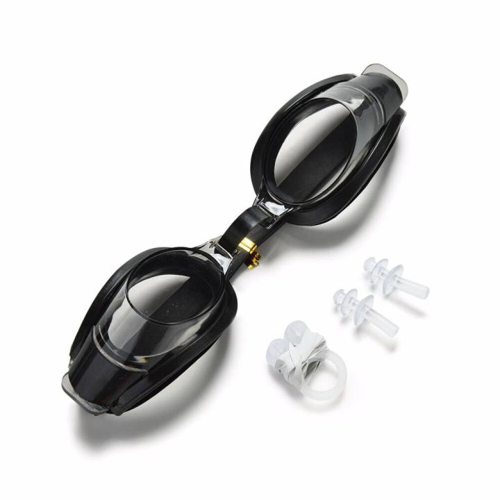 3-in-1 Waterproof Anti-Fog UV Protection Swimming Goggles Set