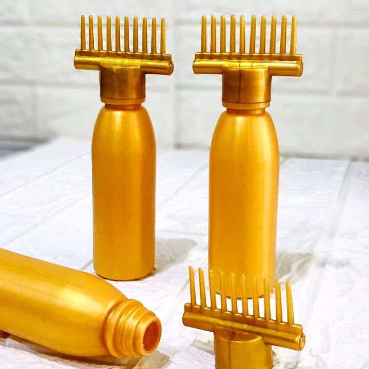 130ml Hair Comb Applicator Bottle for Dye & Oil