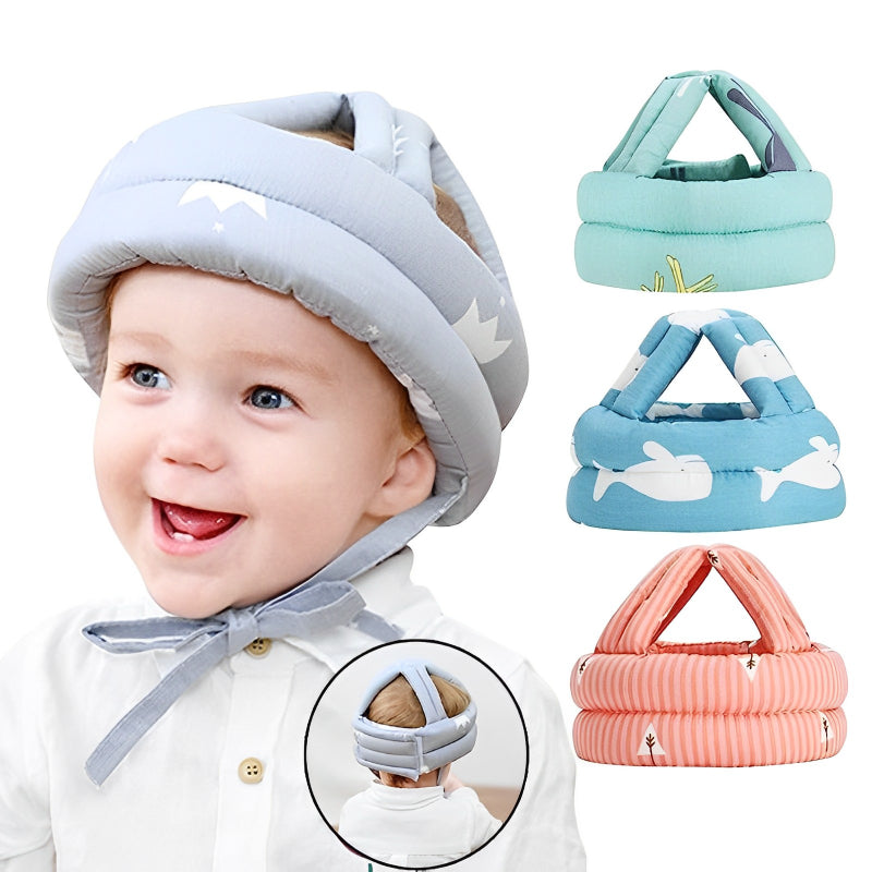 Baby Safety Helmet Adjustable Anti-Collision Head Protector - 1Pc