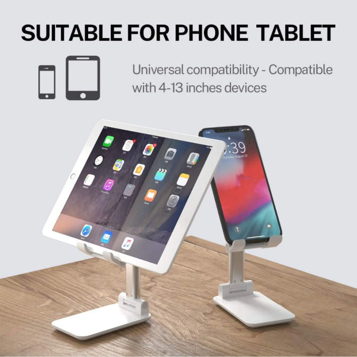 Universal Adjustable Folding Mobile & Tablet Stand