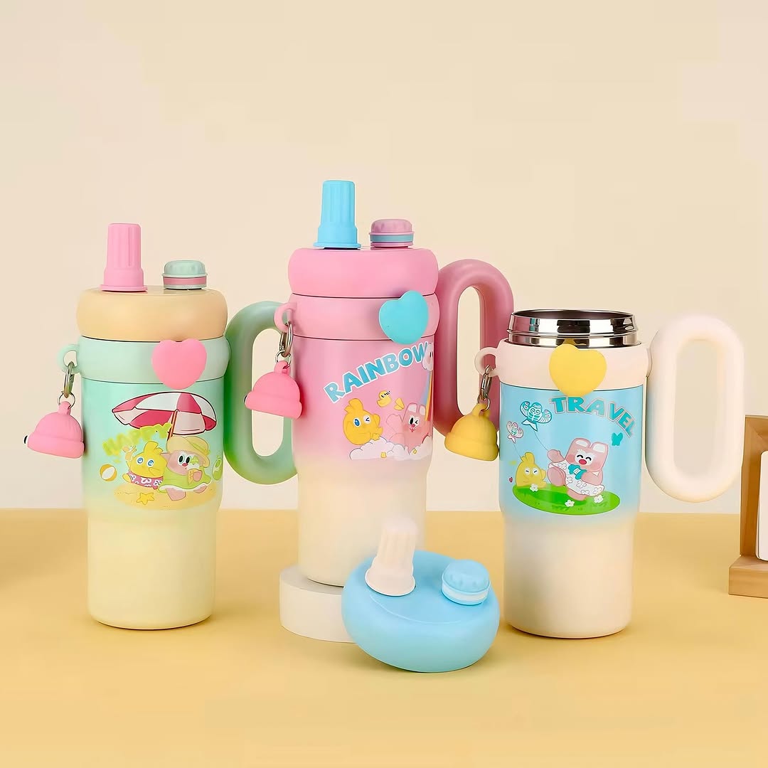 850ml Stainless Steel Tumbler – Insulated Travel Mug with Lid