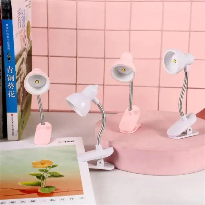 Mini Portable LED Clip Book Light for Reading