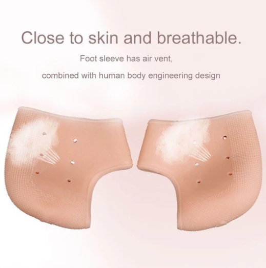 Soft Silicone Half Heel Pads & Corrector for Foot Support