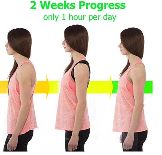 Adjustable Posture Corrector Belt for Back & Shoulder Support