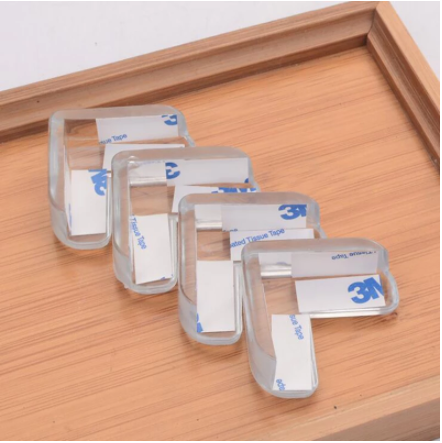 4Pcs Silicone Table Corner Guards & Edge Protectors