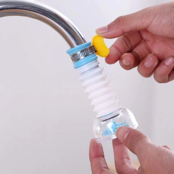 Kitchen Accessories Fan Faucet With Clip 360 Degree Rotating Faucet Extender