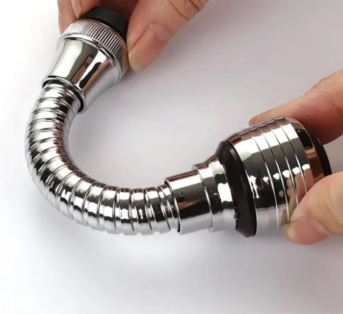 Kitchen Tools Water Saving Tap Faucet Sprayer 360 Degree Faucet Tap Home - Silver