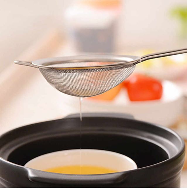 Stainless Steel Fine Mesh Tea Strainer Set of 3