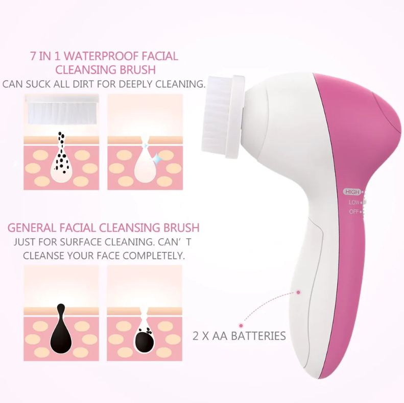 5 In 1 Face Massager Machine Skin Care Tools