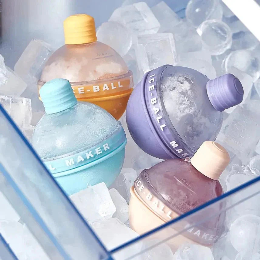 Ice Ball Maker – Ice Hockey Mold for Drinks