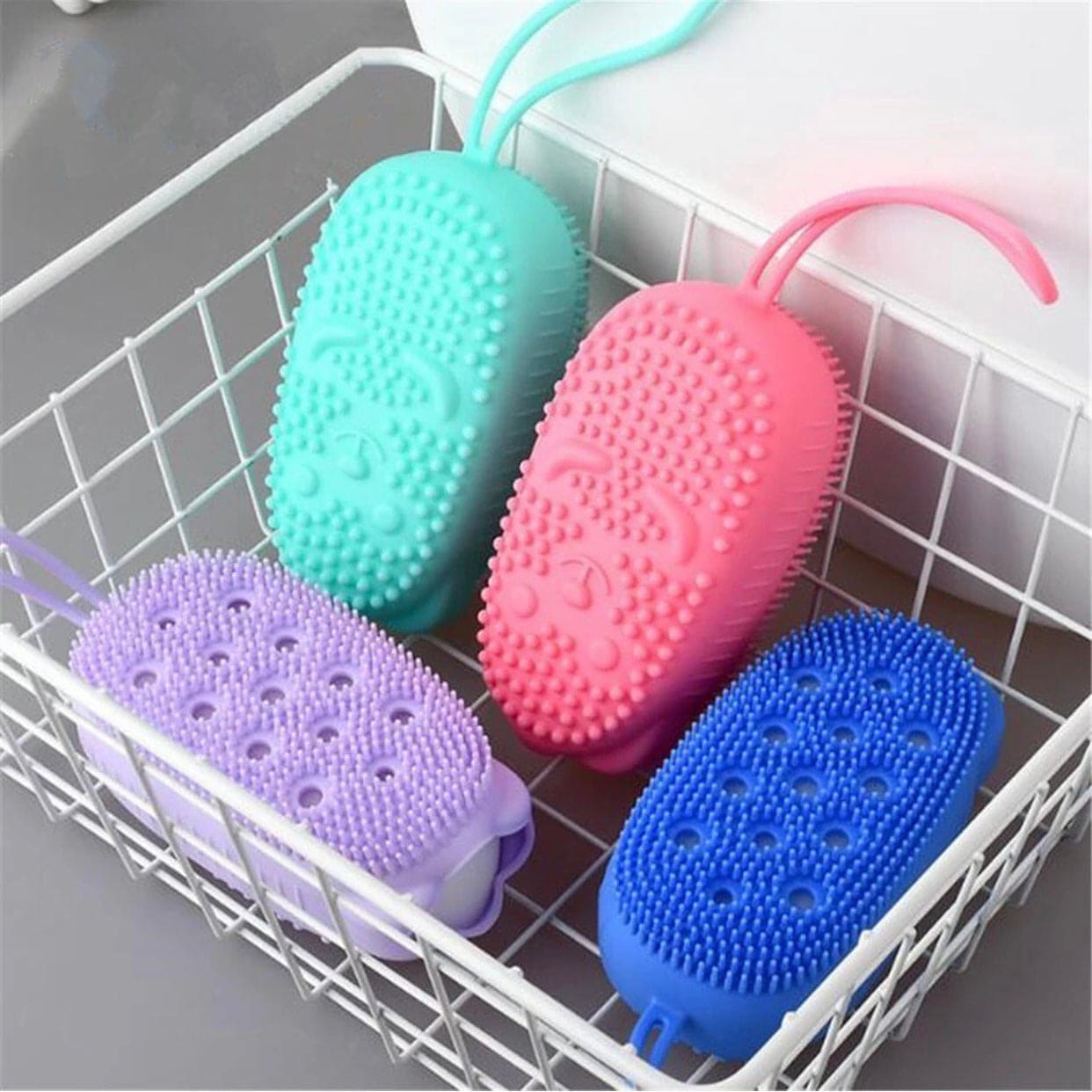 Silicone Bubble Bath Brush for Body