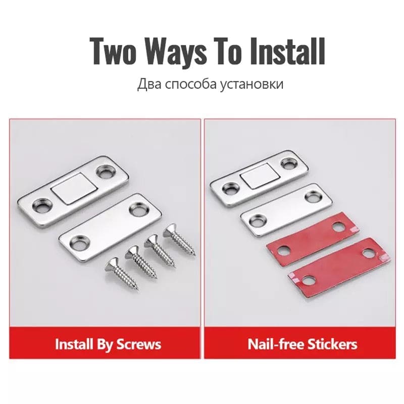 Ultra Thin Magnetic Catch for Cabinet & Drawer