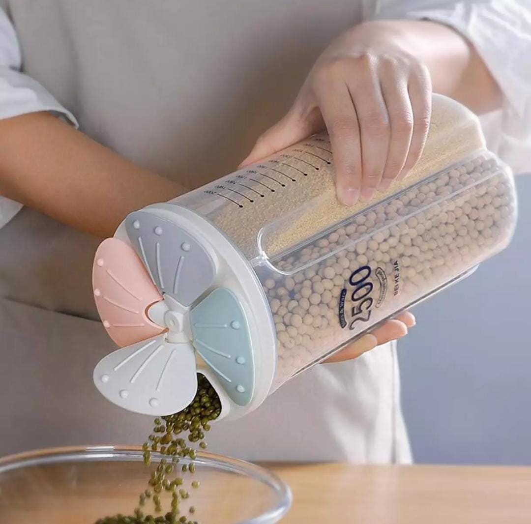 Flower Shaped Airtight Kitchen Storage Container