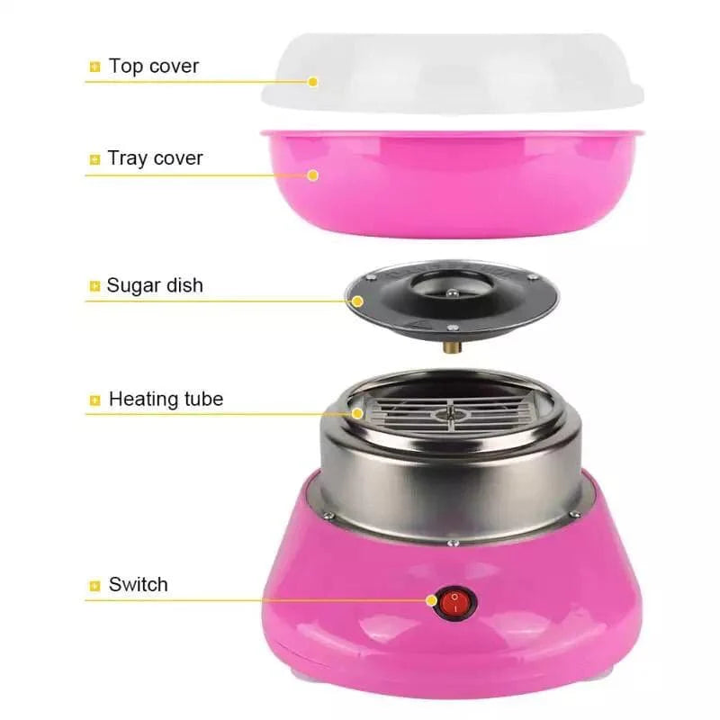 Portable Mini Electric Cotton Candy Maker Machine