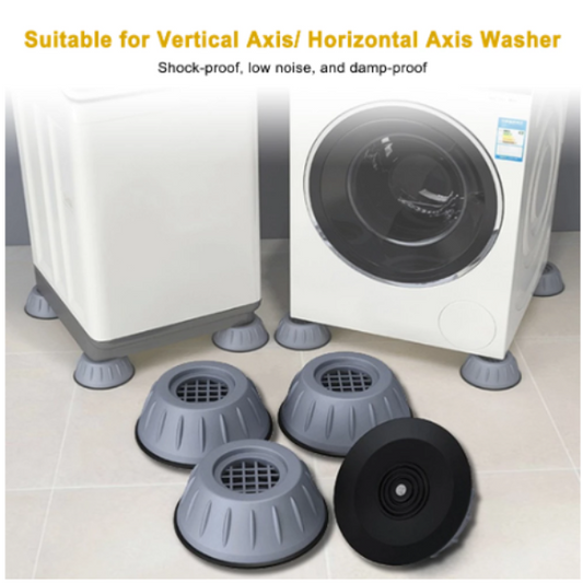 Anti Vibration Washing Machine Pads - 4Pcs