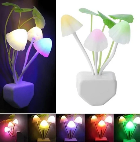 Mushroom Room Night Light For Room Decoration Sensor LED Light