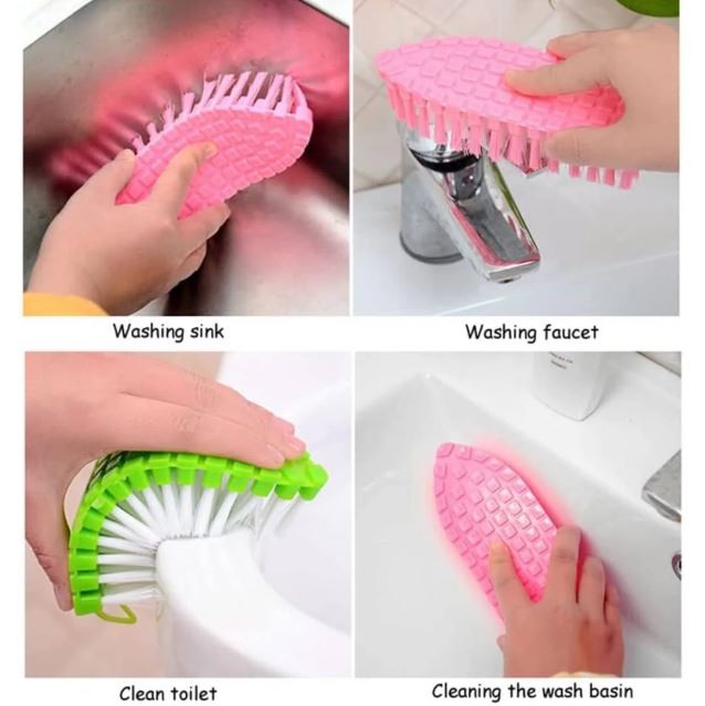 Multipurpose 360° Flexible Cleaning Brush for Kitchen & Bathroom