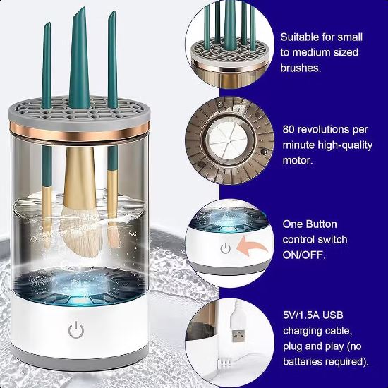 Electric Makeup Brush Cleaning Machine