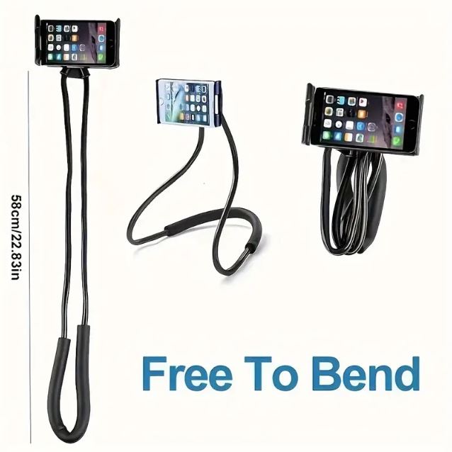 Mobile Holder Flexible Necklace Mobile Holder
