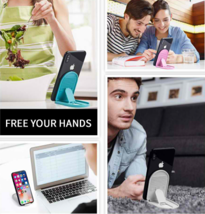 Adjustable Folding Mobile Stand Holder - 1 Pc