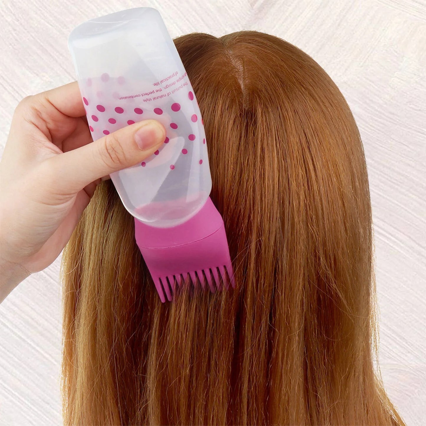 Root Comb Applicator Hair Oil And Hair Dyeing Bottle - Oil Comb For Hair