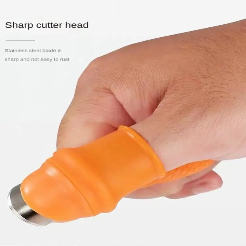 6PCS/set Silicone Thumb Cutter Finger Knife