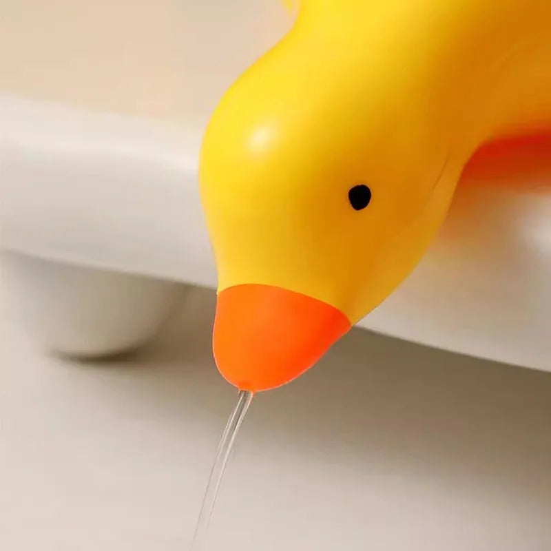 Duck-Shaped Self-Draining Soap Holder Tray