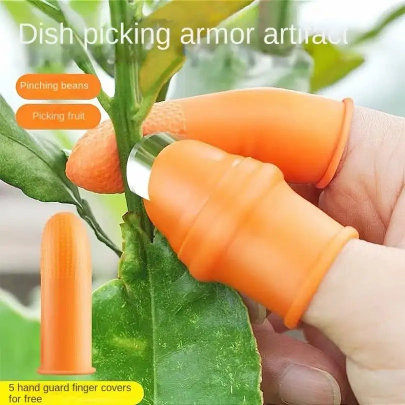 6PCS/set Silicone Thumb Cutter Finger Knife