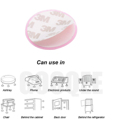 Silicone Door Handle Bumper Wall Protector Stop 1Pc