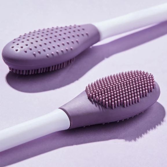 2-in-1 Silicone Face Cleanser & Mask Applicator Brush