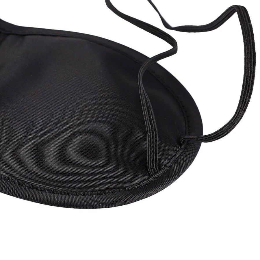 Black Soft Eye Mask for Sleeping & Relaxation
