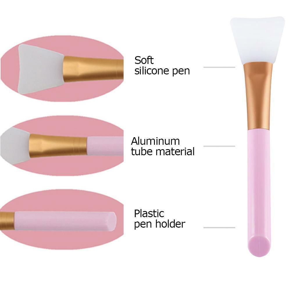 Soft Silicone Face Mask Applicator Brush for Skincare – 1Pc