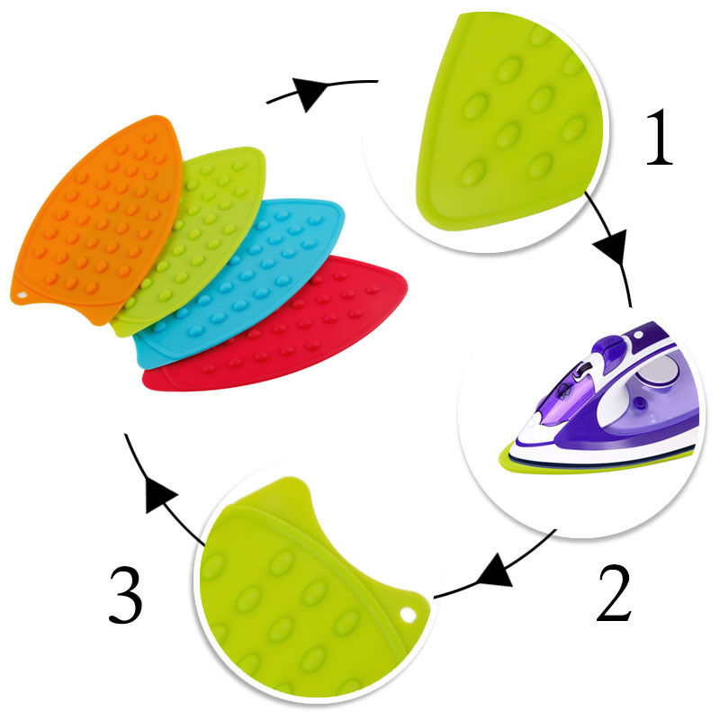 Silicone Iron Rest Pad For Ironing Board Hot Resistant Mat