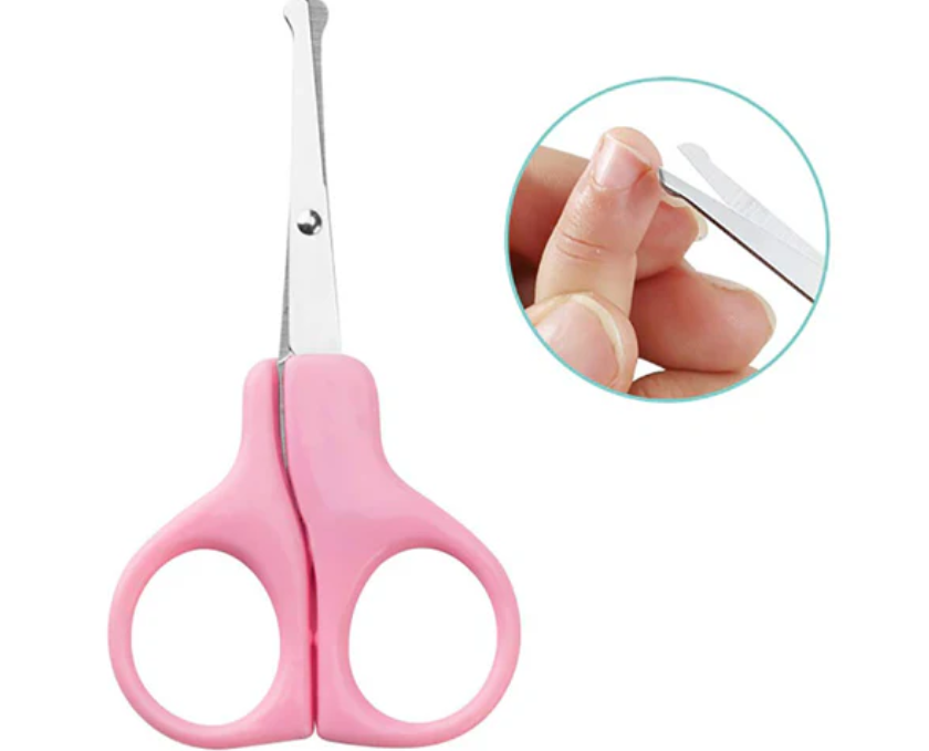 2-in-1 Baby Grooming Kit with Nail Clipper & Scissors