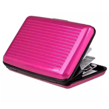 Card Holder 6-Slots Aluma Wallet Credit Card Holder Water Resistant - Plastic