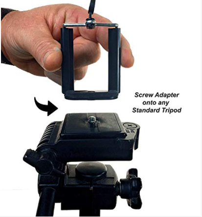Universal Tripod Stand Mobile Phone Holder Clip – 1Pc