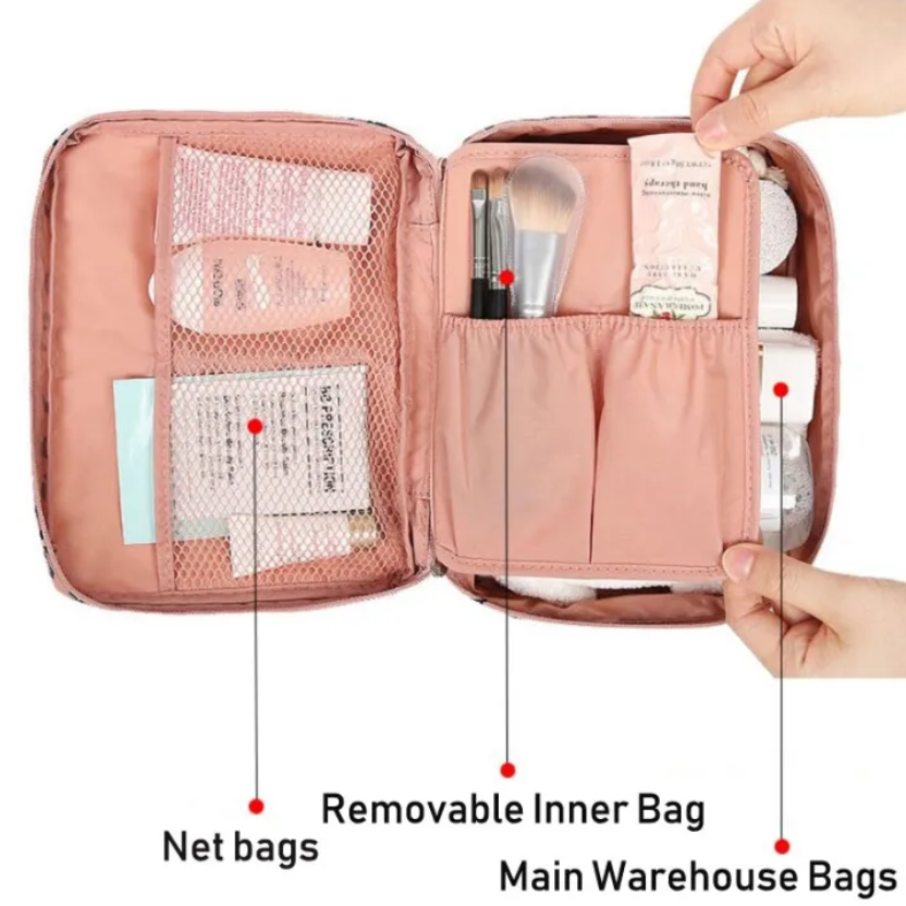 Waterproof Travel Cosmetic Bag Toiletry Makeup Organizer Storage Pouch