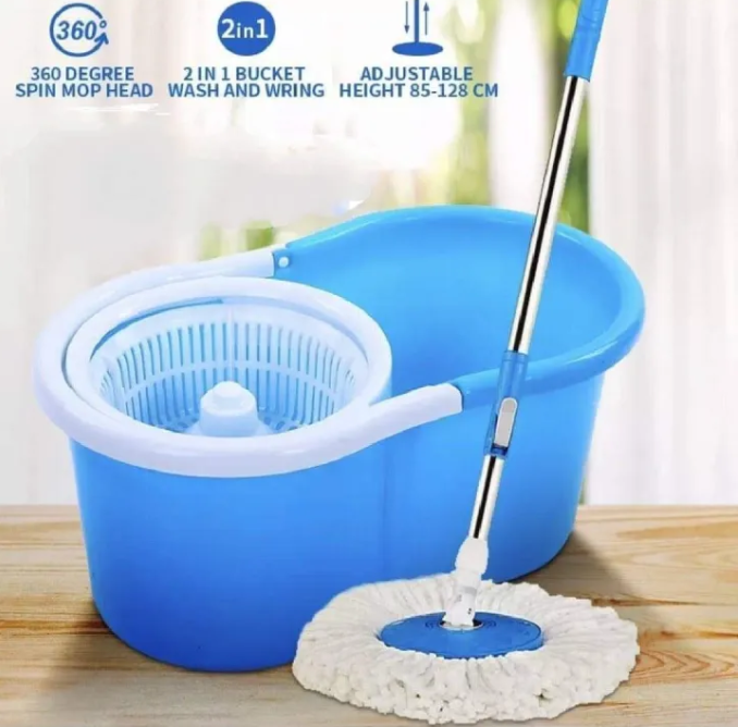 Automatic 360° Rotating Spin Mop Tools With Bucket