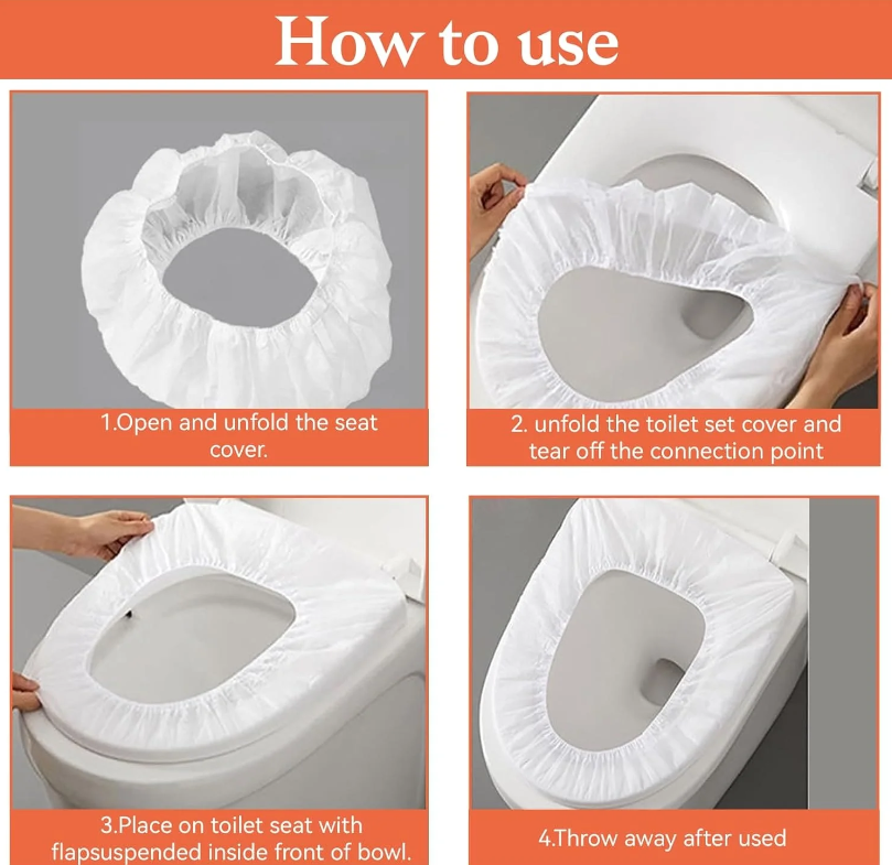 Disposable Toilet Seat Cushion 1Pc