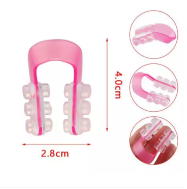 Nose Lift Up Beauty Nose Shaper Clip Nose Up Clip Pink