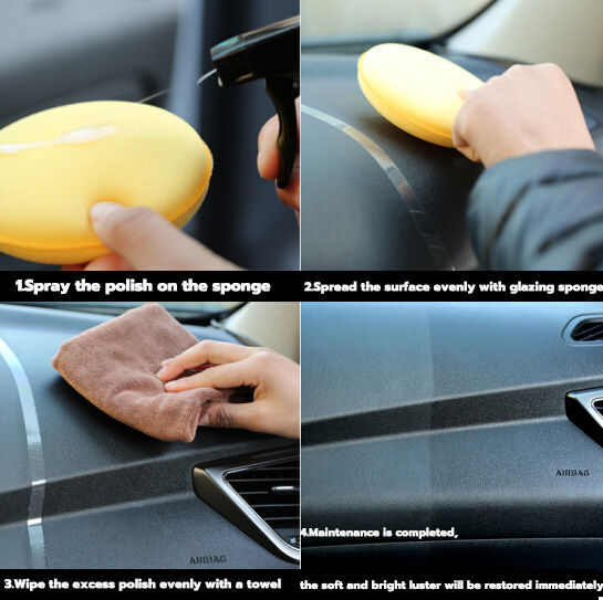 Flamingo Dashboard & Leather Polish – 450ml Spray