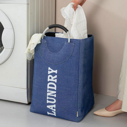 Large Foldable Laundry Hamper – Portable Fabric Basket