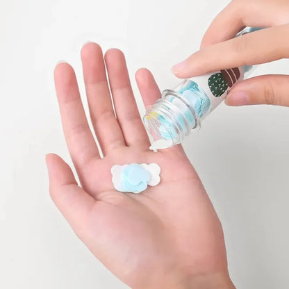 Portable Mini Travel Paper Soap – Foaming Bath Slices