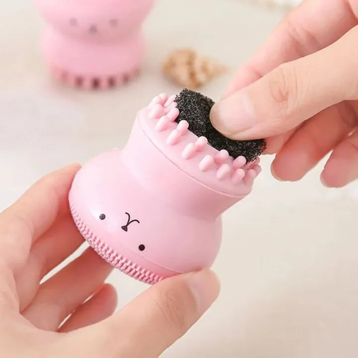 Silicone Octopus Facial Cleansing & Exfoliating Brush