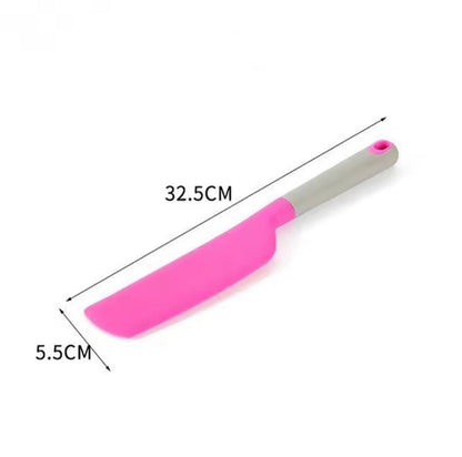 Heat Resistant Silicone Baking Spatula – Non Stick Mixing Scraper